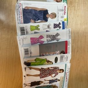 6 sewing patterns for women